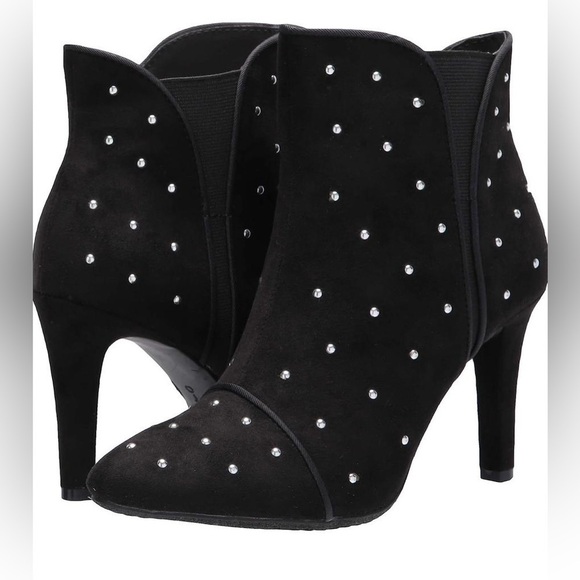 Nib Rialto Chanted Dress Studded Black Bootie - Picture 6 of 12